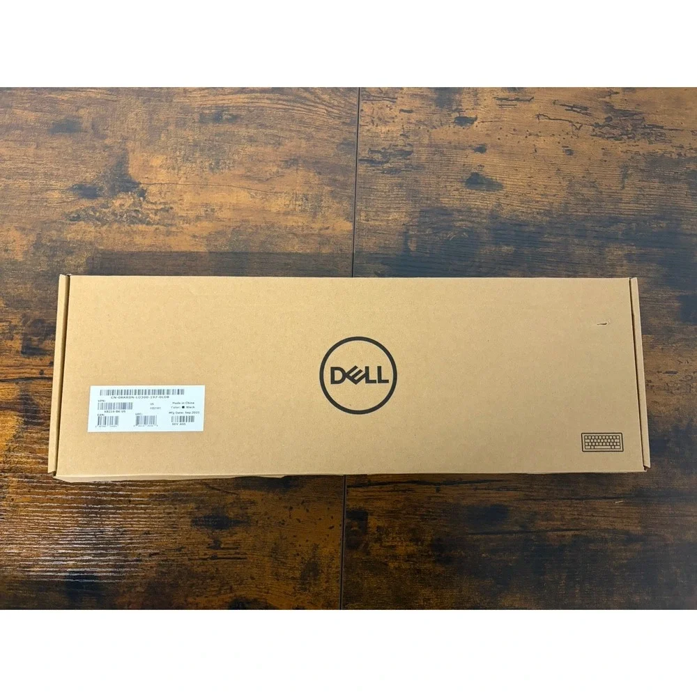 Dell KB216-BK-US Wired USB Keyboard Black Quiet Keys Multimedia 2021 Rev A05